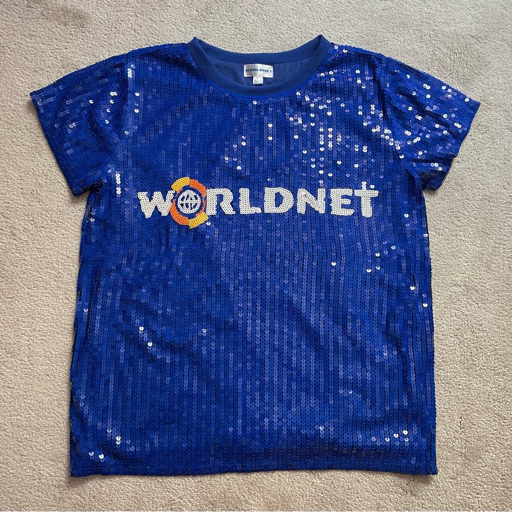 WORLDNET Sequin T-Shirt